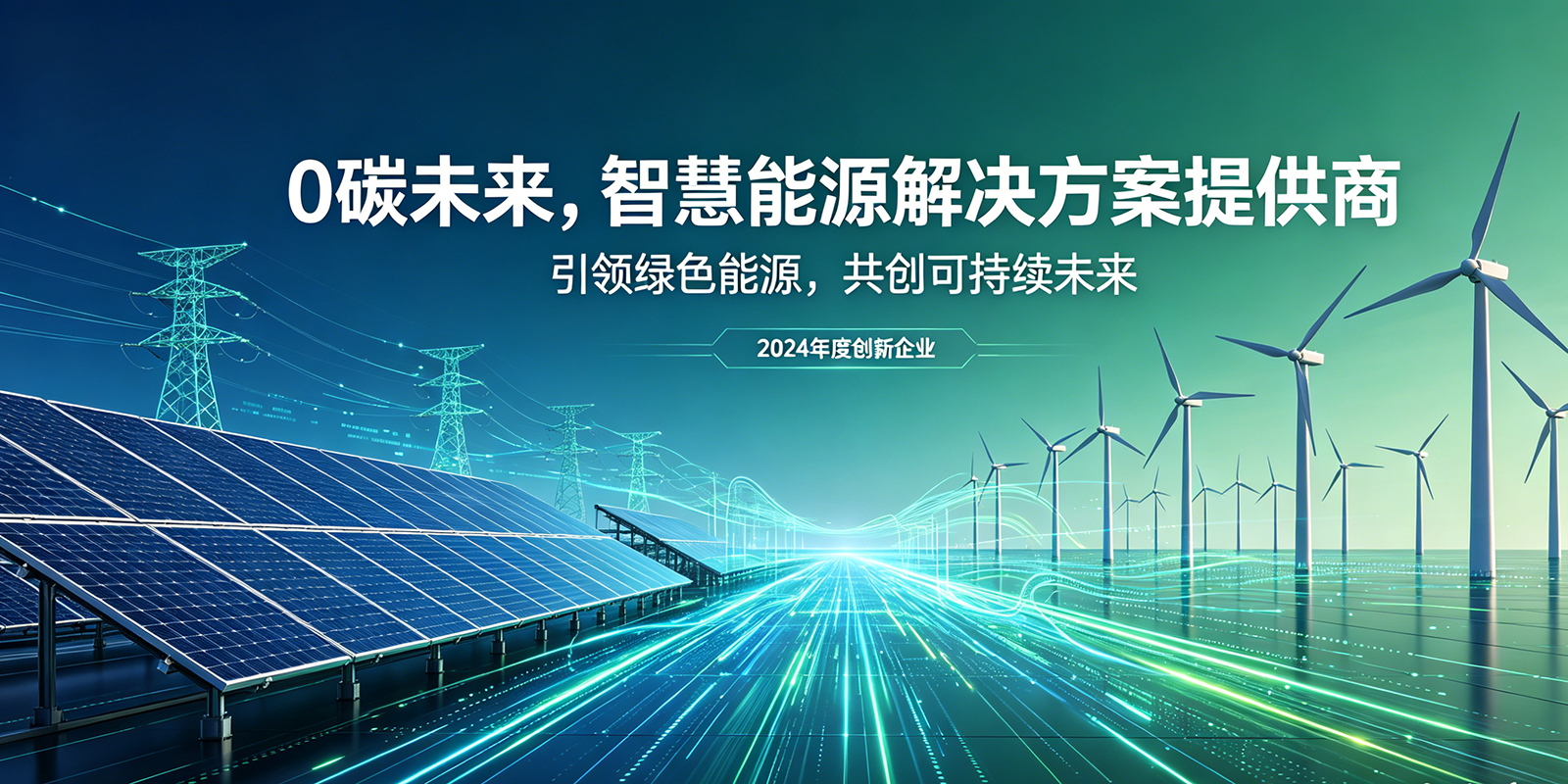 迈向0碳未来，做您值得信赖的智慧能源解决方案提供者。